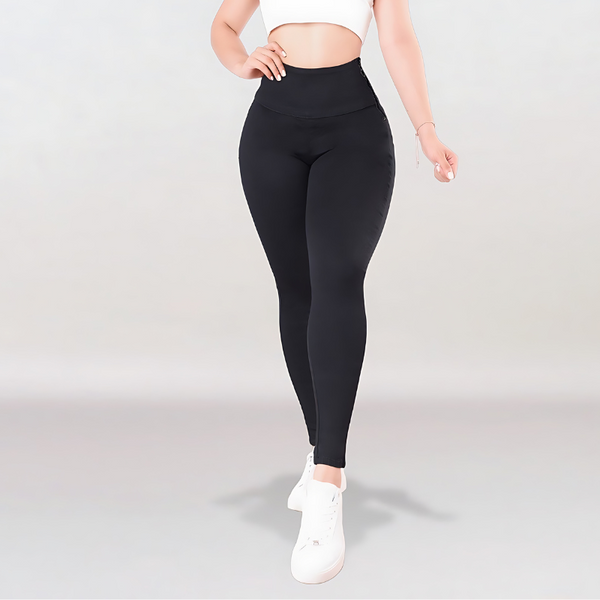 Pantalones Compresore Elásticos  de Cintura Alta